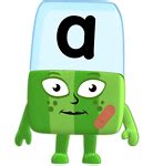 Cartoon Characters: Alphablocks PNG pack