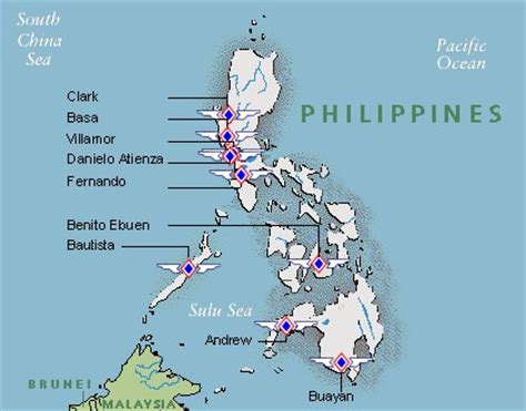 Clark Afb Philippines Map