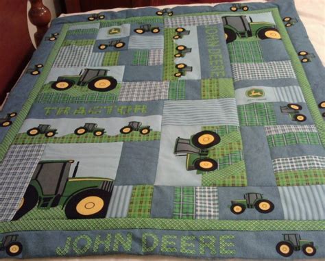 JOHN DEERE QUILT by LaniesCreations on Etsy