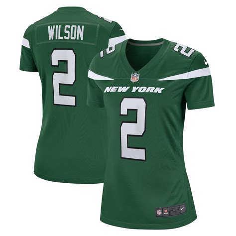 Women's Nike Zach Wilson Gotham Green New York Jets 2021 NFL Draft ...