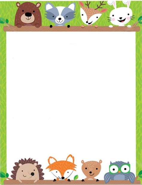 woodland animals border clipart 10 free Cliparts | Download images on ...