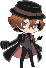 Bungou mayoi card • Nakahara Chuuya Chibi (7/7)