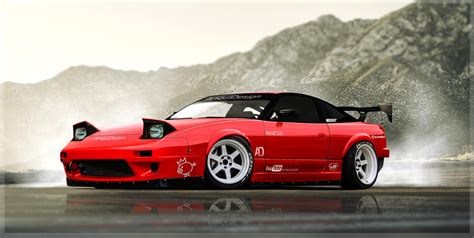 Nissan 180sx Rocket Bunny by aNqUi on DeviantArt