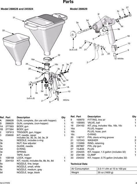 Graco Inc 245924 Users Manual 311777D, Texture Guns, US English