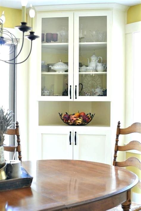 Corner Dining Room Hutch Cabinet Ideas | Ann Inspired