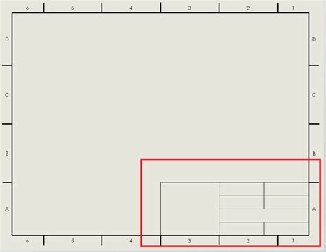 Technical Drawing Template