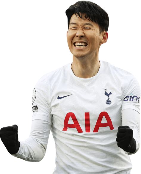 Son Heung-Min Tottenham Hotspur football render - FootyRenders