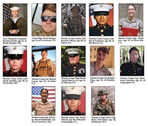 13 U.S. Service Members Killed in Kabul Attacks | The Calais Advertiser