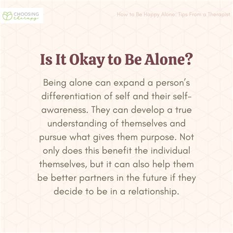 15 Tips for How to Be Okay With Being Alone