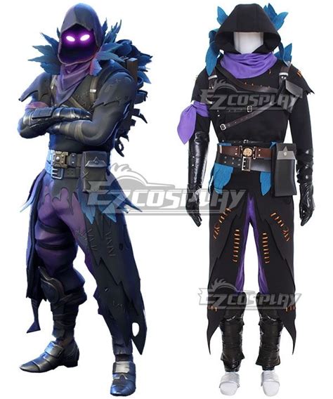 Fortnite Battle Royale Raven Halloween Cosplay Costume | Raven ...