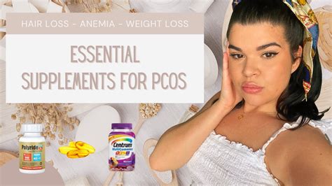 PCOS Vitamins and Supplements | Acne, Hair loss and Weight loss - YouTube