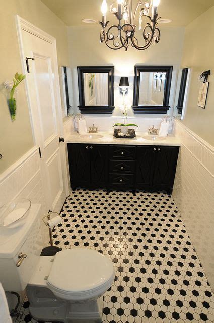 20++ Black And White Bathroom Decor - PIMPHOMEE