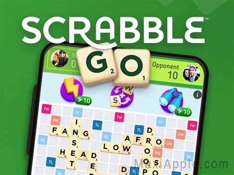 Scrabble GO iPhone iPad - Le Jeu de Mots en Multijoueurs (gratuit ...