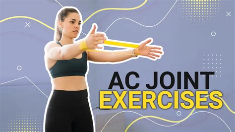 7 Easy Ac Joint Exercises For Acromioclavicular Separation