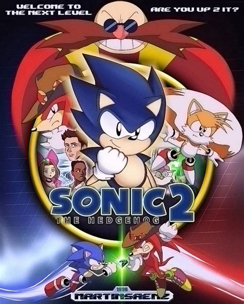 Sonic the Hedgehog 2 Poster OVA Style by martinsaenz1996 on DeviantArt