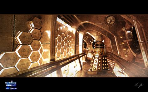 Dalek Corridor Concept by CSParrott on DeviantArt