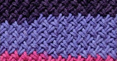 Woven Basket Stitch | Knitting Stitch Patterns