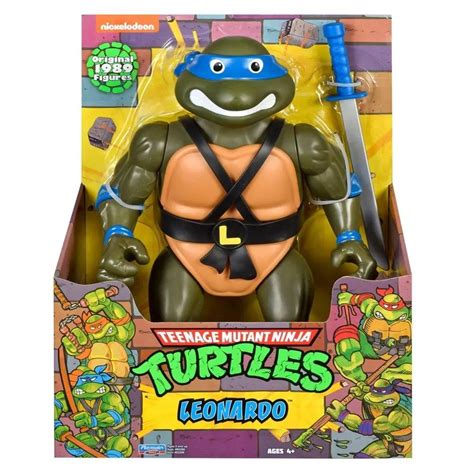 Tmnt Giant 2023 pLaymates Leonardo 12", Hobbies & Toys, Toys & Games on ...