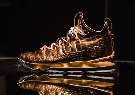 Gold Lebron Shoes