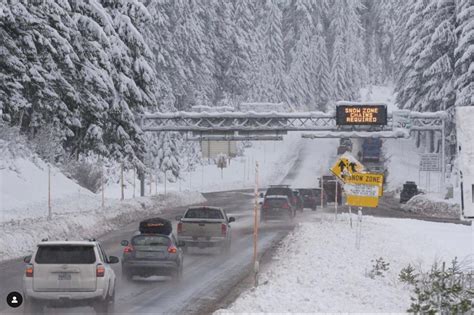 Oregon mountain passes could see major snow, valley snow possible next week