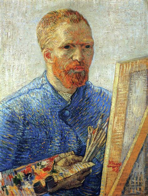 Self Portrait as an Artist, 1888 - Vincent van Gogh - WikiArt.org