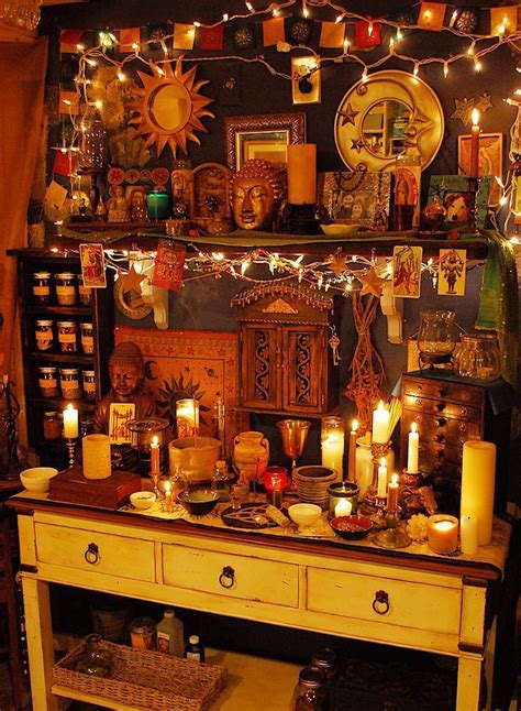 Home Interior Design in 2020 | Witch room, Wiccan decor, Hippy room