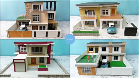 4 Beautiful Ideas Making House Model - YouTube