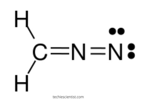 CH2N2 Lewis Structure, Molecular Geometry, Hybridization, and Polarity ...