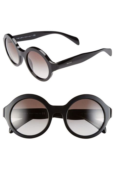 Prada 51mm Round Sunglasses | Nordstrom