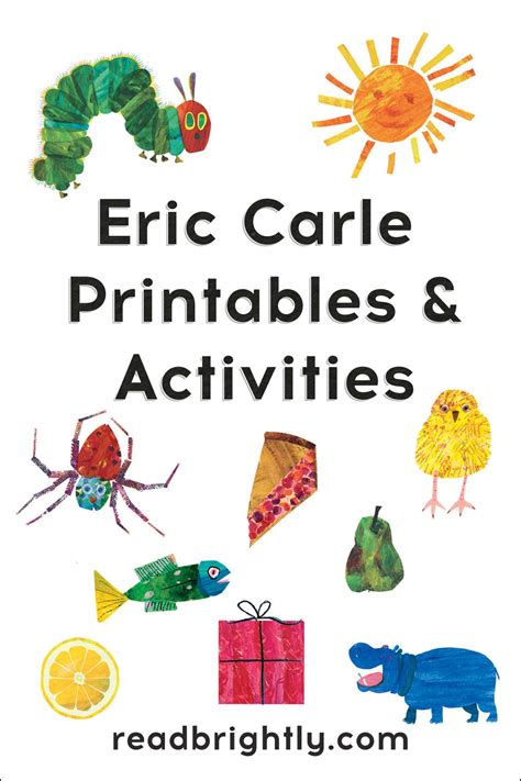 the very hungry caterpillar eric carlle printables and activities