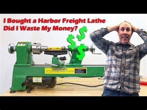 Should You Buy the Harbor Freight Mini Wood Lathe? | Wood lathe, Wood ...