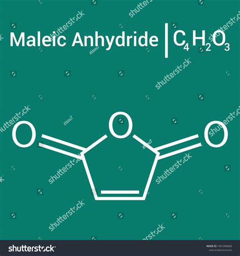 Maleic Anhydride Structure