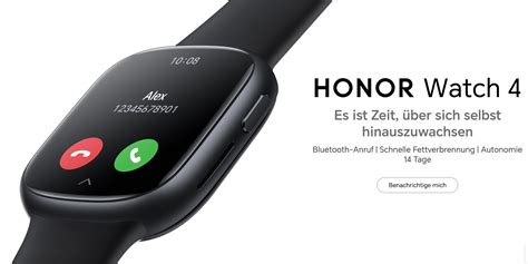 Honor Watch 4 vorgestellt - Smartwatch in Europa ohne eSIM