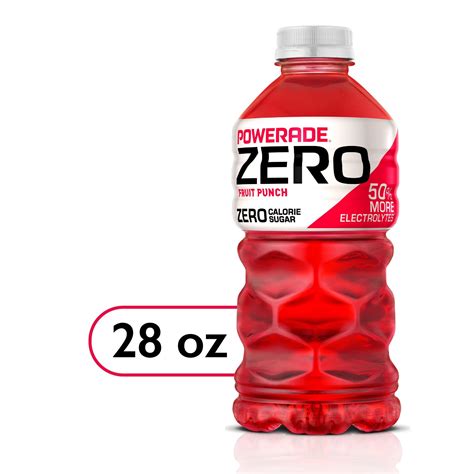 19 Powerade Zero Nutrition Facts - Facts.net