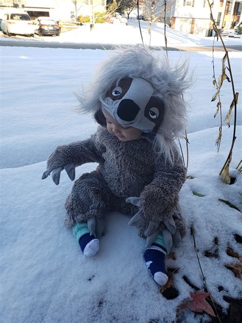 This Baby Crawling Around In A Sloth Costume Is Going To Make Your Day