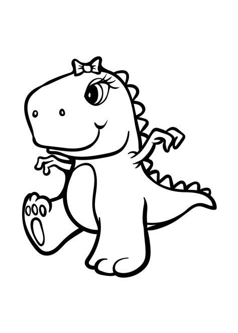 Dinosaur Coloring Pages For Kids