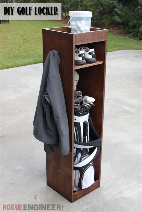 DIY Golf Locker - Sawdust Girl®