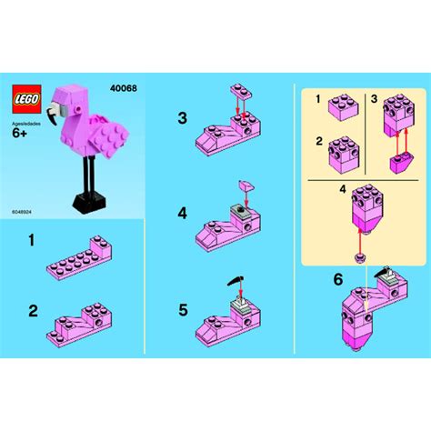 LEGO Flamingo Set 40068 Instructions | Brick Owl - LEGO Marketplace