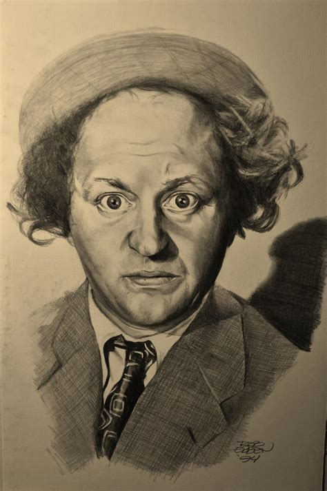 Larry Fine Three Stooges by MrEyeCandy66 on DeviantArt