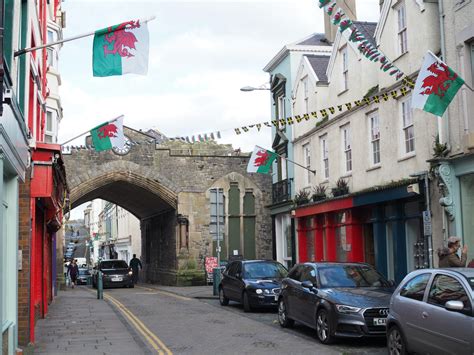 Caernarfon Castle and village in Wales | To Europe and Beyond