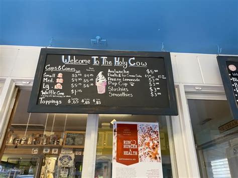 THE HOLY COW ICE CREAM SHOP - Updated June 2024 - 43 Photos & 53 ...