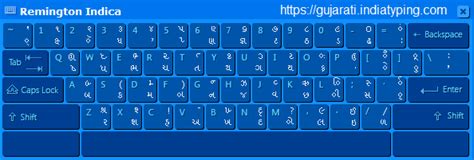 Kap Gujarati Font Keyboard Layout