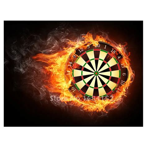 New 5D Diy Diamond Painting Dart board wall art Mosaic pattern bead ...