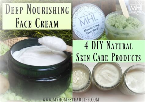 4 DIY Natural Skin Care Products - My Homestead Life