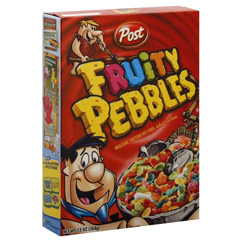 UPC 043000129715 - Post Fruity Pebbles Cereal - 1 Box (13 oz ...