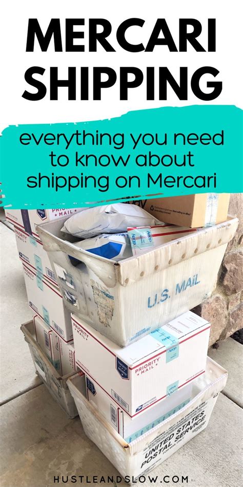 Mercari: How to Ship and Shipping Prices | Hustle & Slow | Ebay selling ...