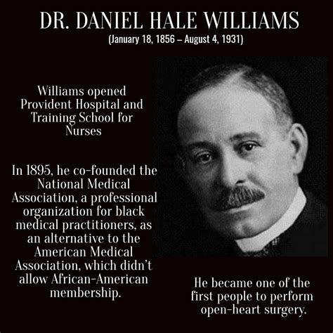 DR. DANIEL HALE WILLIAMS – Homewood Children's Village