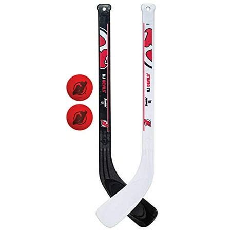 Franklin Sports New Jersey Devils NHL Mini Hockey Stick Set - NHL Team ...