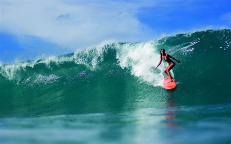 Girls Surfing Wallpaper - WallpaperSafari