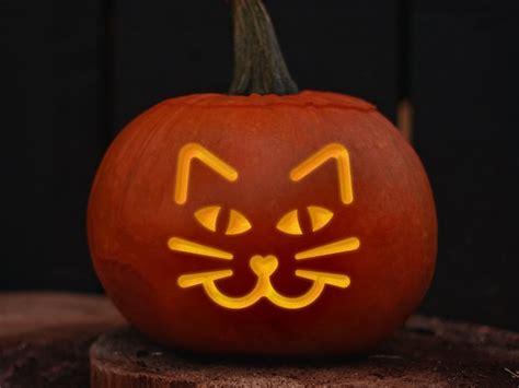 Cat Face Pumpkin